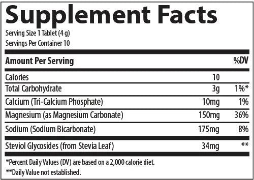 MAGNESIUM EFFERVESCENT TABLETS