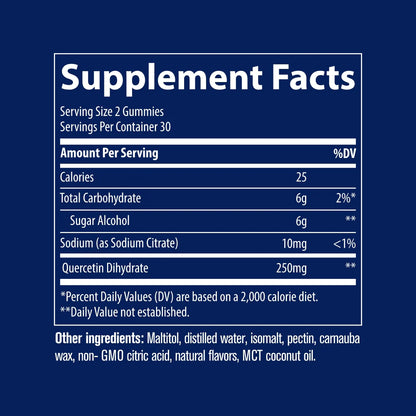 QUERCETIN GUMMIES