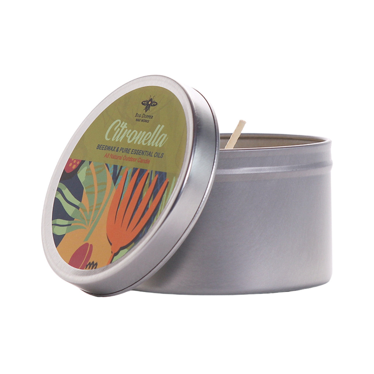 BEESWAX CITRONELLA TIN