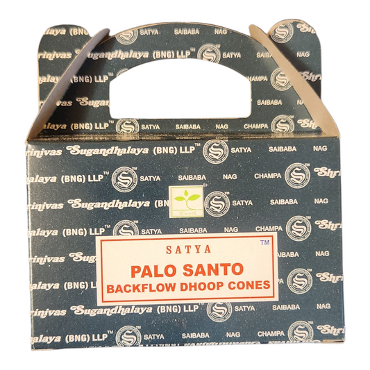 SATYA PALO SANTA BACKFLOW DHOOP CONES