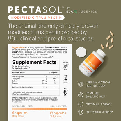PECTASOL MODIFIED CITRUS PECTIN CAPSULES