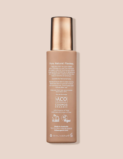 ORGANIC NATURAL TANNING MIST FACE & BODY