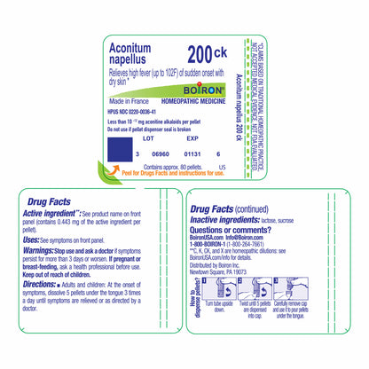 ACONITUM NAPELLUS 200CK