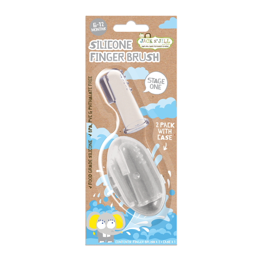 FINGER TOOTHBRUSH 6-12 MOS