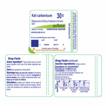 KALI CARBONICUM 30C