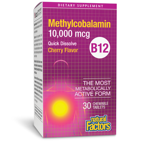 NATURAL FACTORS METHYLCOBALAMIN B12 10000 mcg