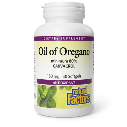OIL OF OREGANO 180 mg (30)