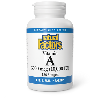 NATURAL FACTORS VITAMIN A 10000 IU