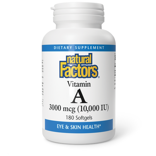 NATURAL FACTORS VITAMIN A 10000 IU