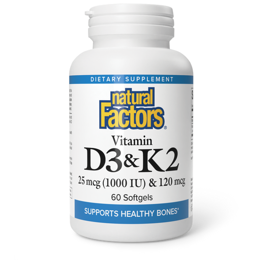 VITAMIN D3 (1000 IU) & K2 (120 mcg)