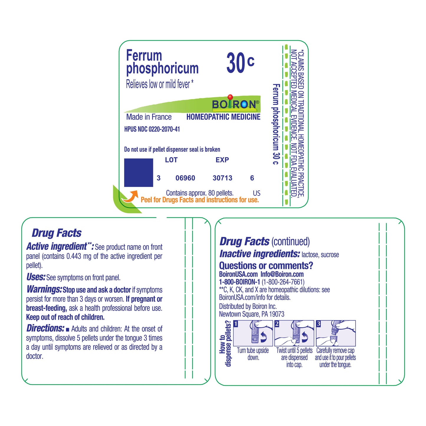 FERRUM PHOSPHORICUM 30C