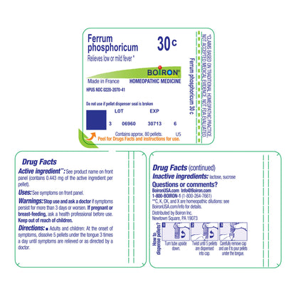 FERRUM PHOSPHORICUM 30C