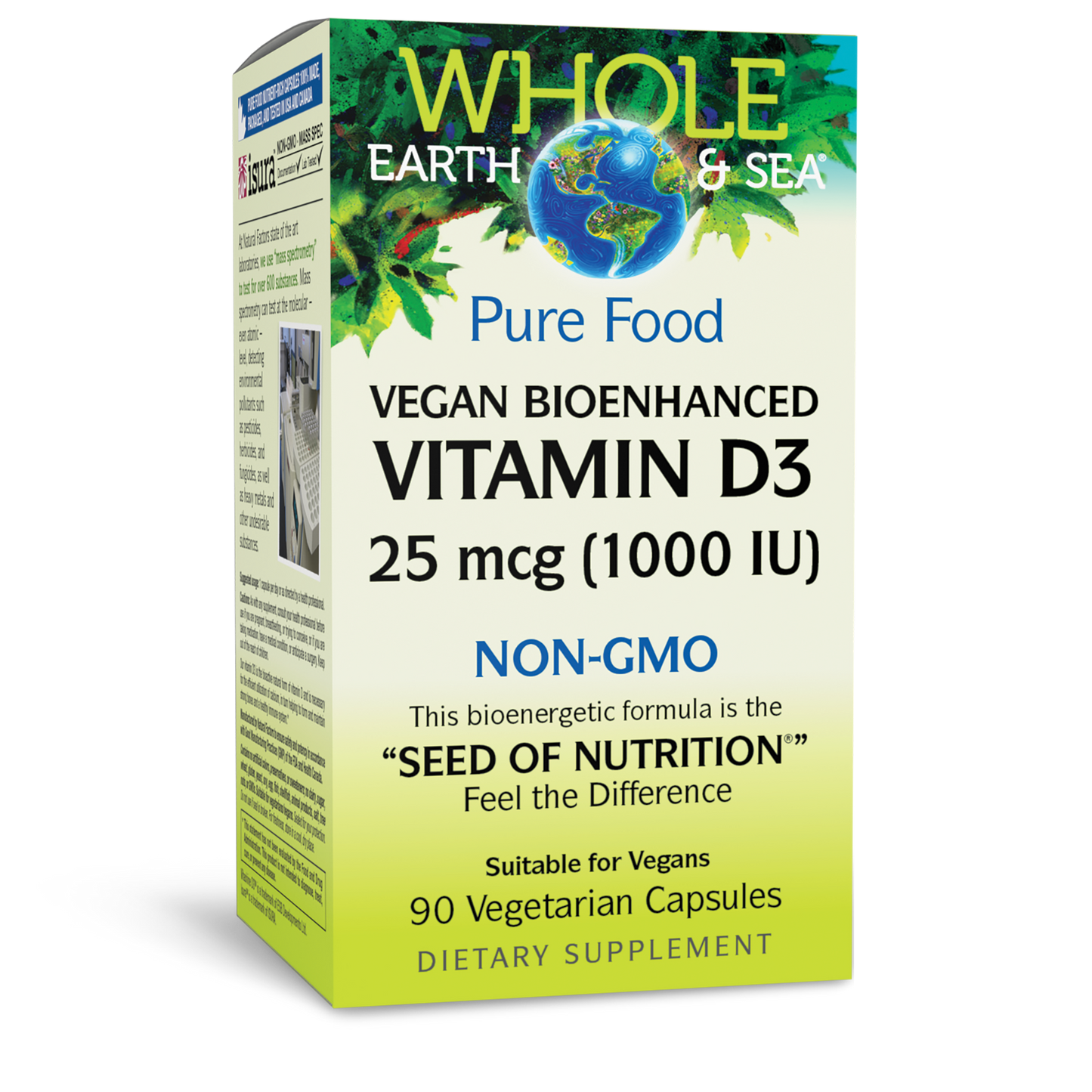 WES VEGAN VITAMIN D3 25 mcg (1000 IU)