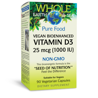 WES VEGAN VITAMIN D3 25 mcg (1000 IU)