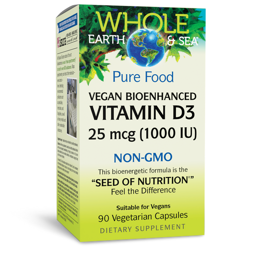 WES VEGAN VITAMIN D3 25 mcg (1000 IU)
