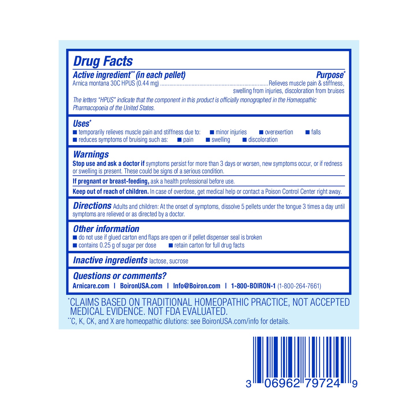 ARNICA BONUS PACK 30C